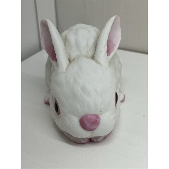Vintage Easter Bunny White Porcelain Rabbit Ceramic Cute Spring Andrea Sadek - Picture 2 of 14